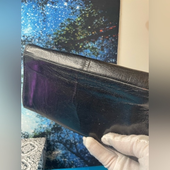 Yves Saint Laurent Vintage Black Soft Leather Wallet. Beautiful condition. - Picture 15 of 15